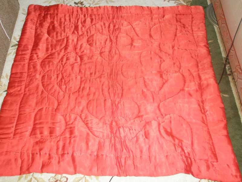 Красное одеяло