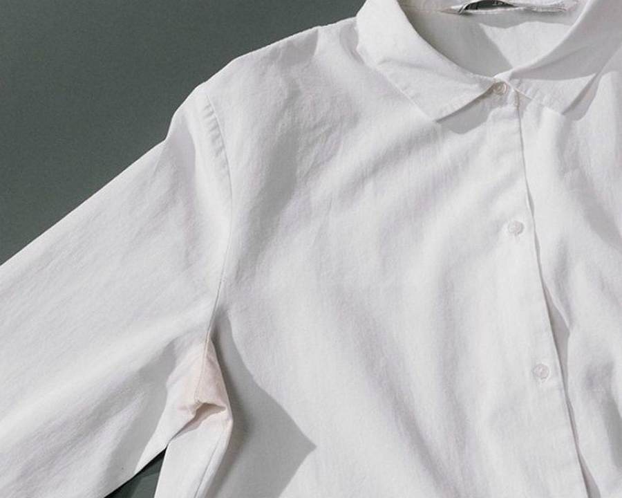 Как правильно отстирать белую рубашку